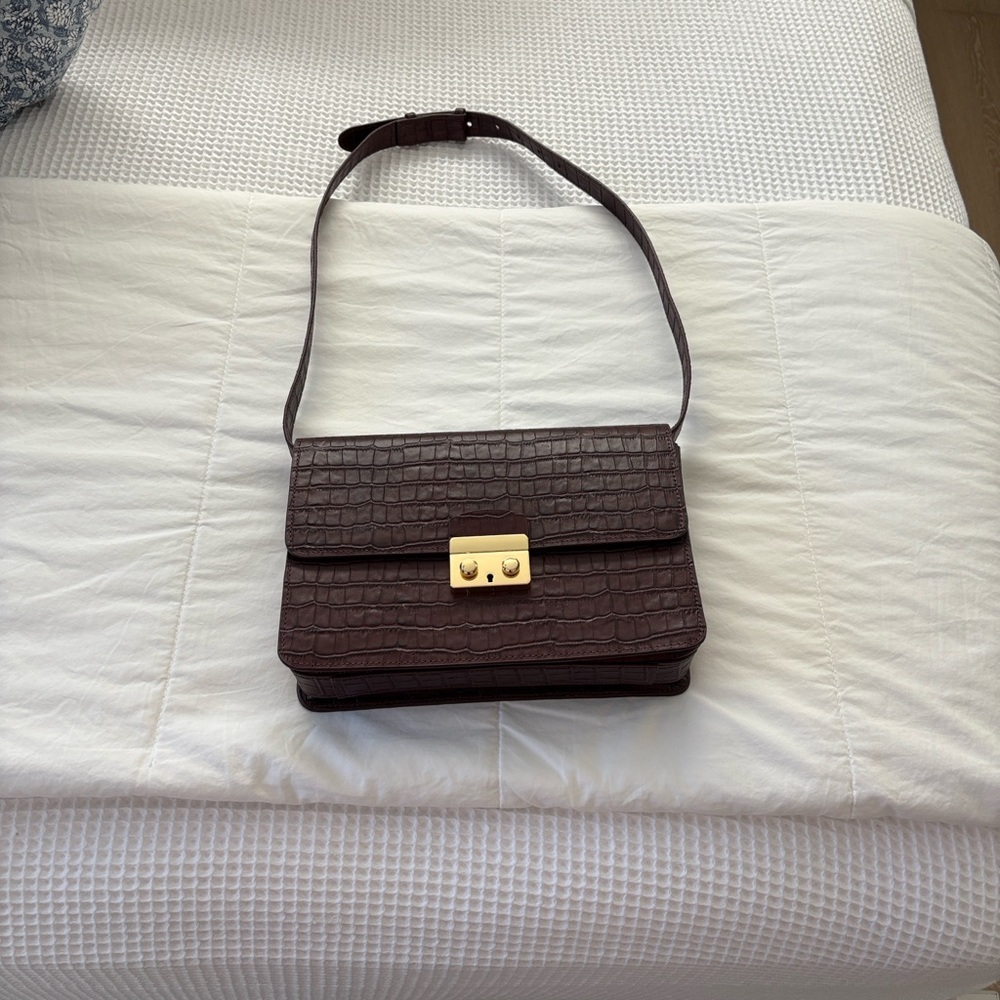 Tuckernuck brown crock Anderson Crossbody